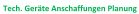 Tech. Geräte Anschaffungen Planung